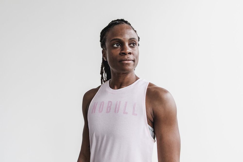 NOBULL High-Neck Tank Üstleri Bayan - Pembe - Turkiye (QGI-014587)